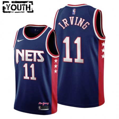 Maillot Basket Brooklyn Nets Kyrie Irving 11 Nike 2021-22 City Edition Throwback 90s Swingman - Enfant